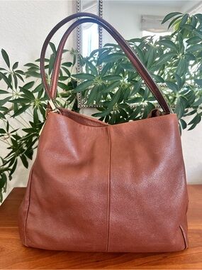 Coach Brown Leather Shoulder Bag
